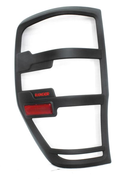 Ford Ranger T6/T7 Matt Black Taillights Trim (2012-2015+)