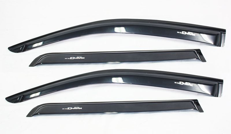 Isuzu 2013+ D-Max Tinted Windshields (Front &amp; Rear Set)