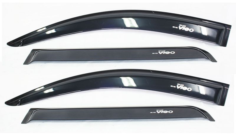 Toyota Hilux Vigo Tinted Windshields (Front &amp; Rear Set)