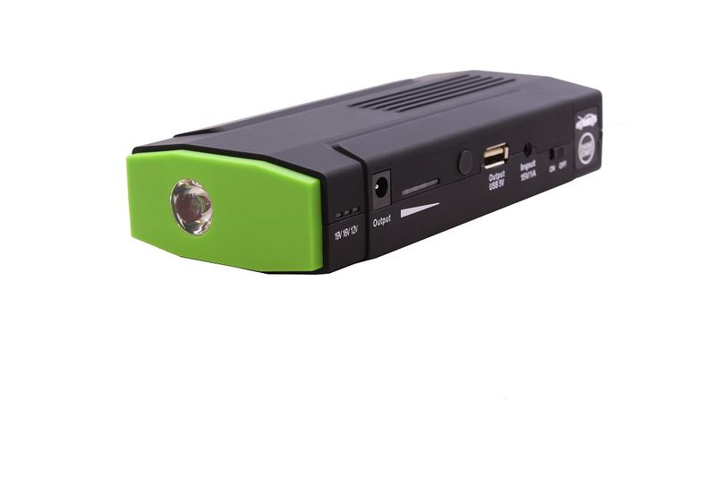 Supa LED Jump Start Kit With Smart Clamp And Charger - Green