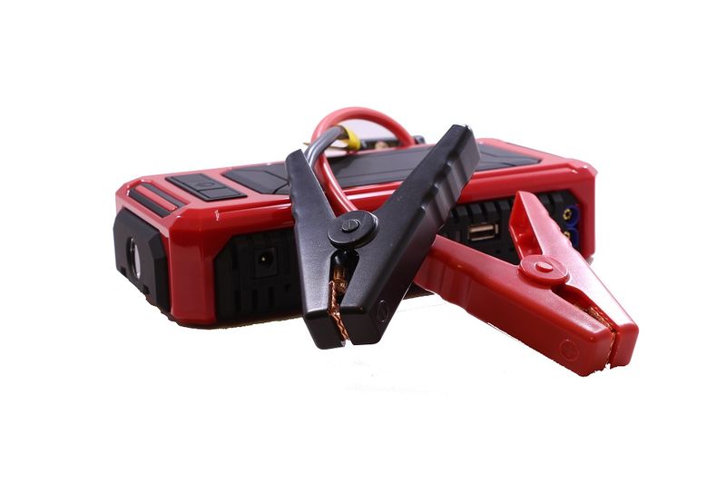 Supa LED Jump Start Kit With Smart Clamp And Charger - Red