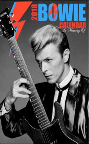David Bowie 2018 Calendar Unofficial (Parallel Import)