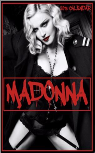 Madonna 2018 Calendar Unofficial (Parallel Import)