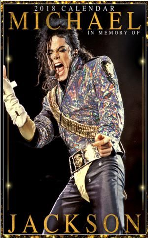 Micheal Jackson 2018 Calendar Unofficial (Parallel Import)