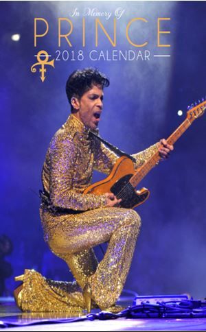 Prince 2018 Calendar Unofficial (Parallel Import)