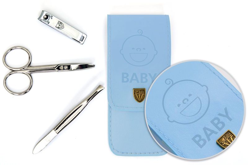 Kellermann 3 Swords Baby Manicure Set 56775 P N Blue