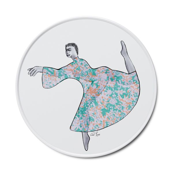 Carrol Boyes Platter Round 28cm - Dancer
