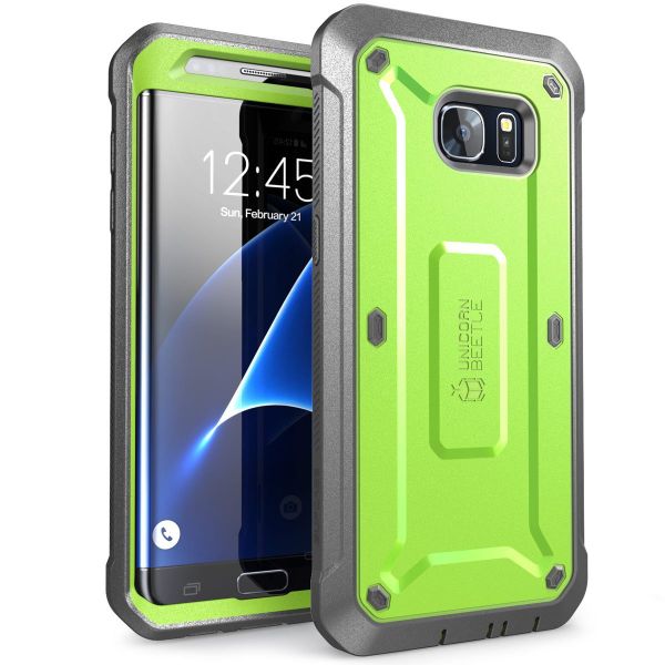 Supcase Unicorn Beetle PRO Series for Samsung Galaxy S7 Edge - Green &amp; Gray