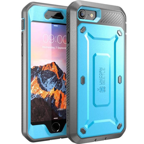 Supcase Unicorn Beetle PRO Series for Apple iPhone 7 - Blue &amp; Black