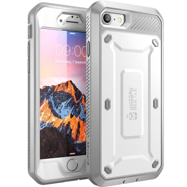 Supcase Unicorn Beetle PRO Series for Apple iPhone 7 - White &amp; Gray