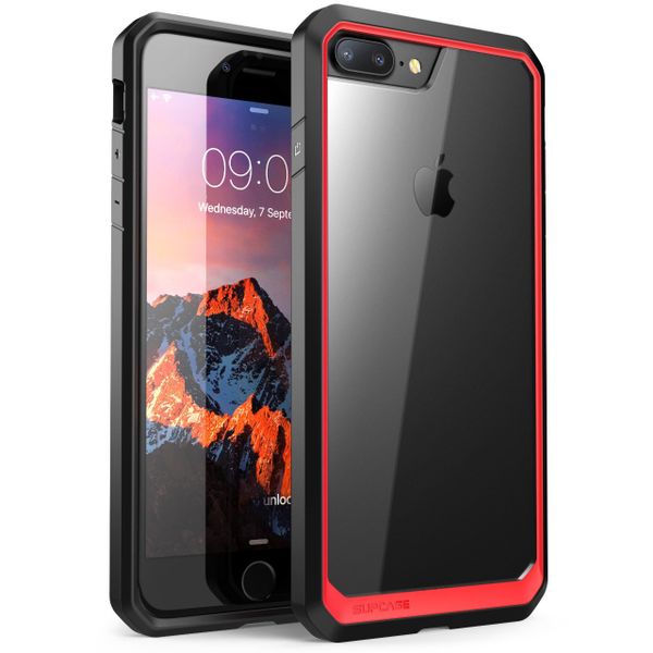 Supcase Unicorn Beetle Series for iPhone 7 Plus - Red &amp; Black