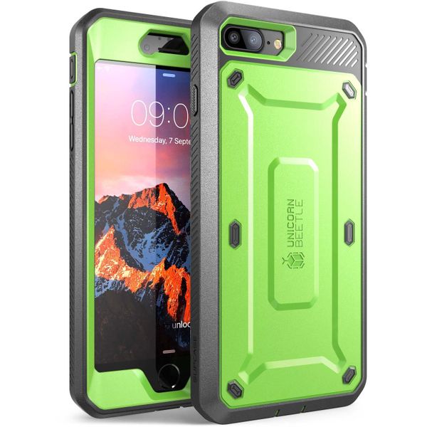 Supcase Unicorn Beetle PRO Series for iPhone 7 Plus - Green &amp; Gray
