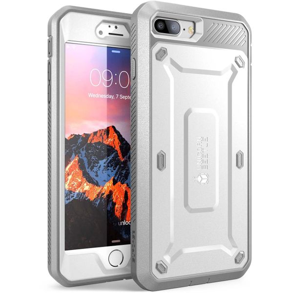 Supcase Unicorn Beetle PRO Series for iPhone 7 Plus - White &amp; Gray