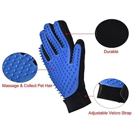 dog brush mitt