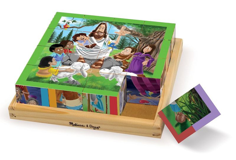 Melissa &amp; Doug New Testament Cube Puzzle