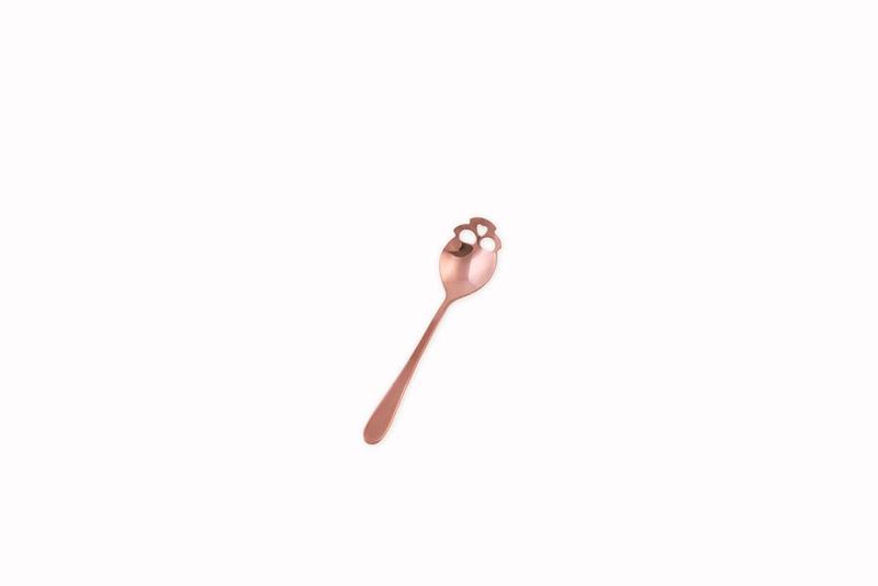 Nicolson Russell Skull Sugar Spoon - Rose Gold