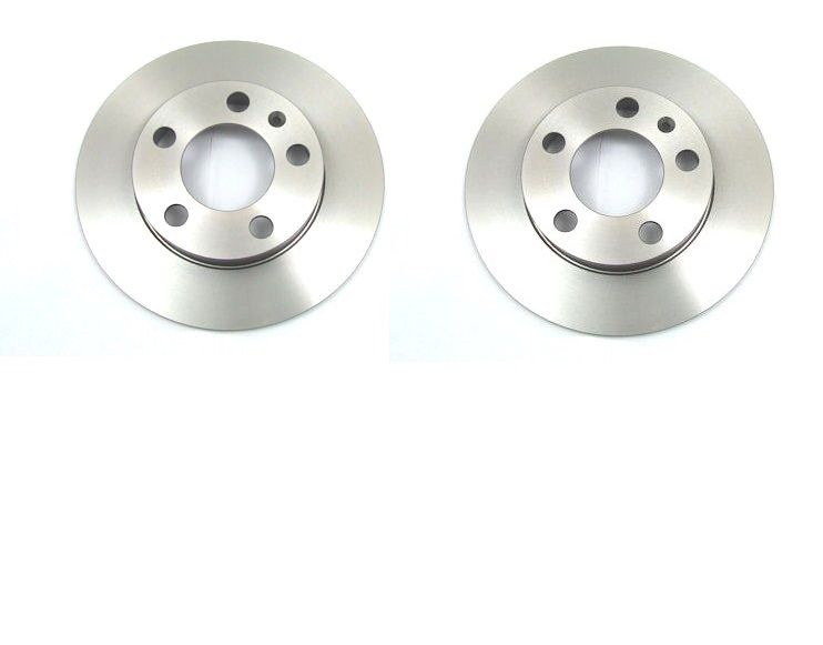Original replacement rear brake disc set for Polo 6R (from 2010 to 2018)