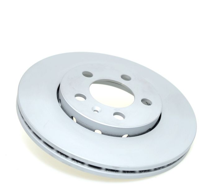 Original replacement front brake disc set for Polo 6R (from 2010 to 2018)