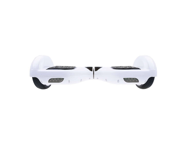 6.5 Inch Self-balancing Scooter Hoverboard with Built-in Bluetooth Speaker and LED Lights in White