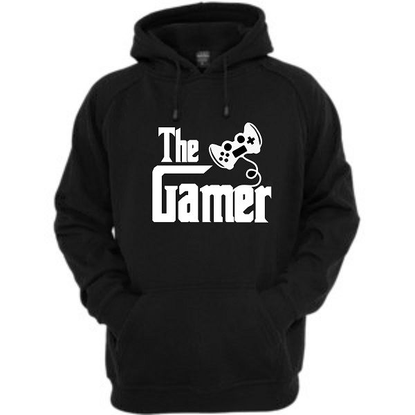 The Gamer Hoodie-Black