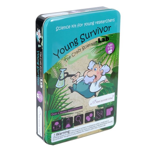 The Purple Cow Crazy Scientist LAB Young Survivor
