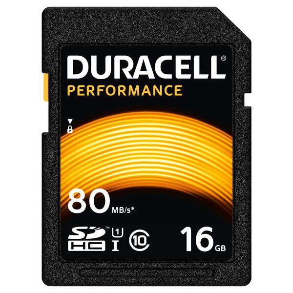 Duracell 16GB Memory Card SDHC Class 10 UHS-I
