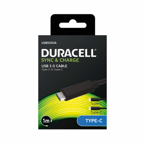 Duracell Type C Cable 1m