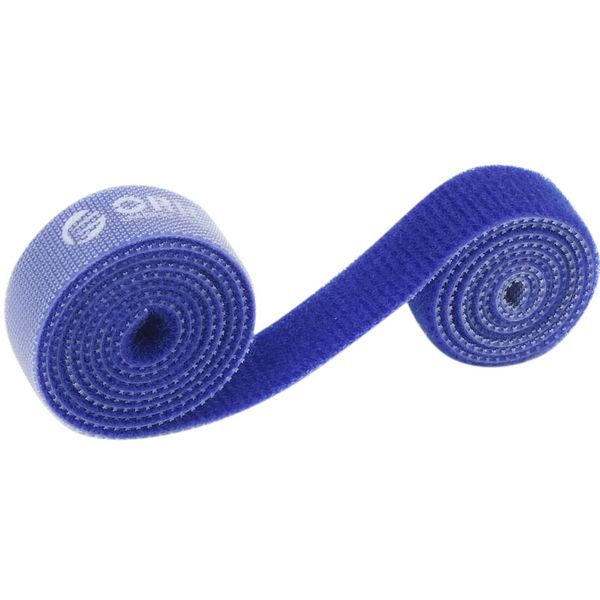 Orico 1m Hook &amp; Loop Cable Tie - Blue