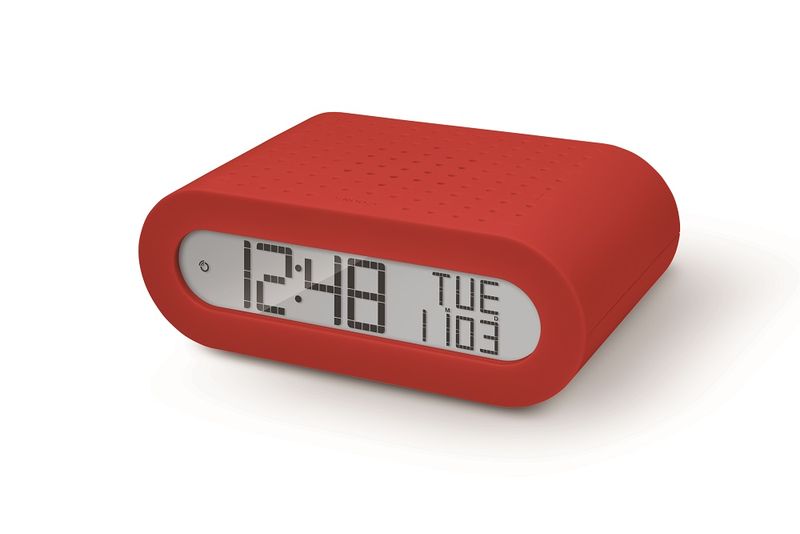 Oregon Scientific RRM116 Basic Radio Alarm Clock - Red