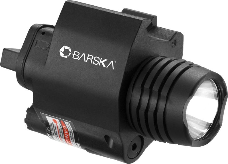 Barska AU12392 Red Laser With 200 Lumen Flashlight