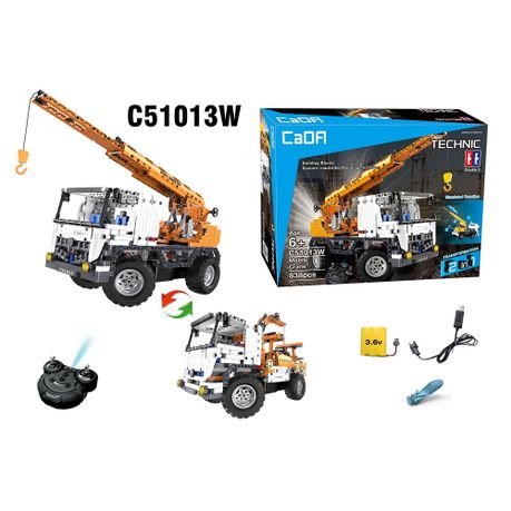 CaDA Technic Remote Control Mobile Crane 838 Piece Shop Today