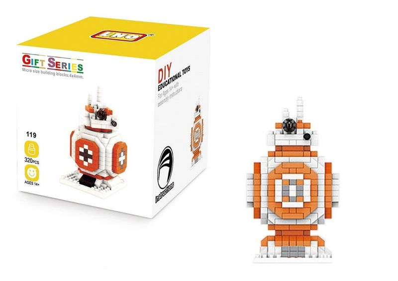 Wisehawk Star Wars BB-8 Mini Block