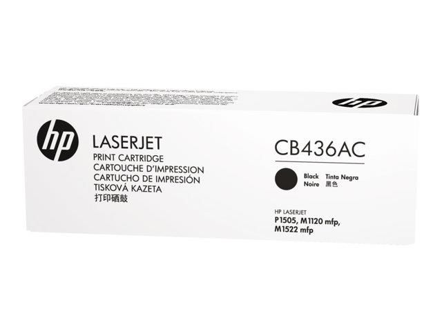 HP Original # CB436A Toner Cartridge - Black