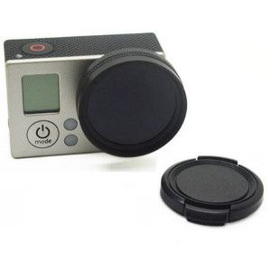 Action Mounts GoPro 4/3+/3 CPL Filter &amp; Lens Cover Set