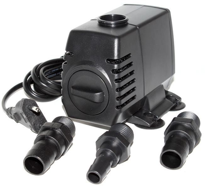Waterfall Pumps - Pond or Fountain Submersible - Water Pump - 1000L/h