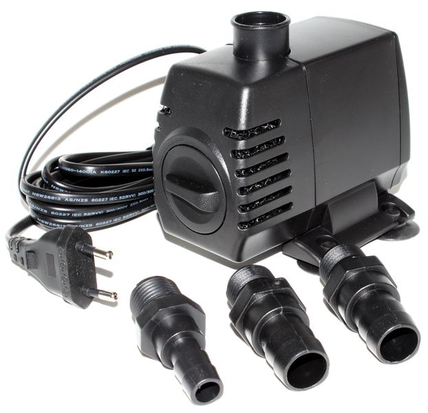 Waterfall Pumps - Pond or Fountain Submersible - Water Pump - 1500L/h