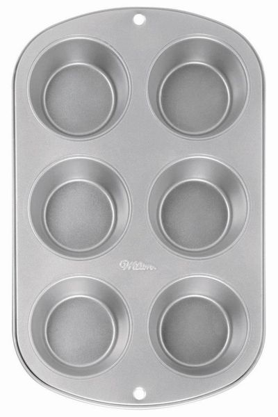 Wilton - Recipe Right Regular Muffin Pan - 6 Cup