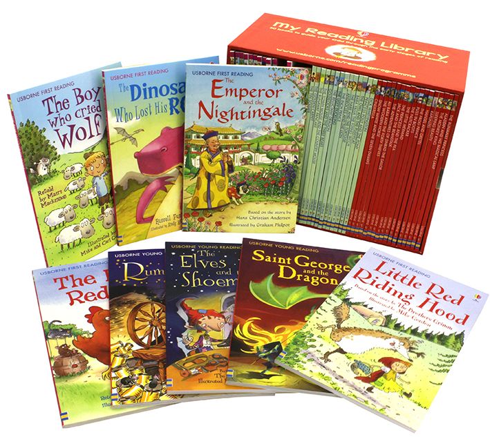 Usborne My Second Reading Library 50 Books Set Collection Pack