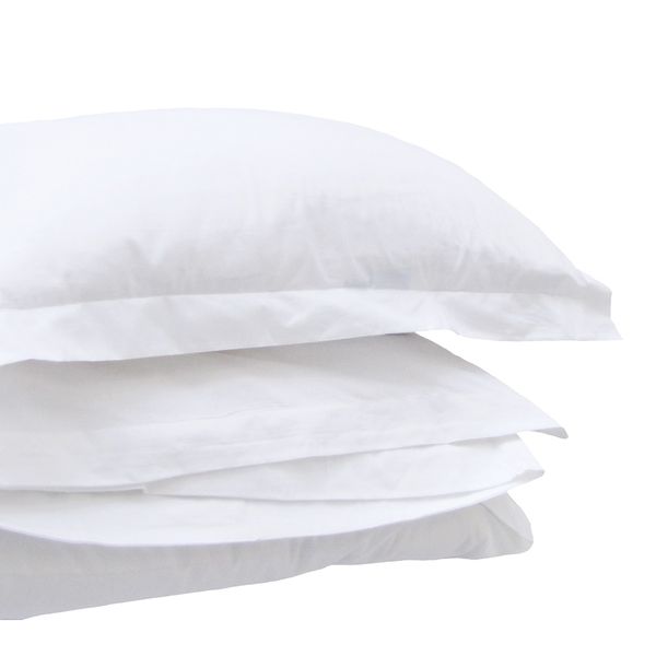 Hospitality Collection - 144TC White Oxford Pillow Case