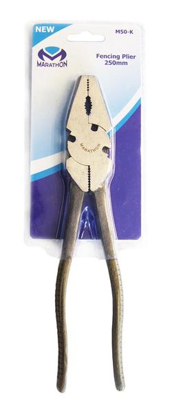 Marathon Tools Fencing Plier Heavy Duty (Knurled Handles) - 250mm