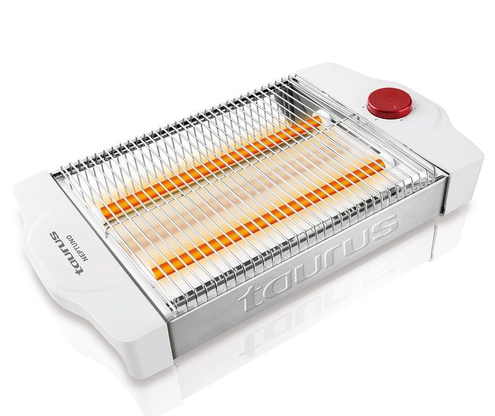 Taurus - Toaster - Plastic - White - 600W - Neptuno
