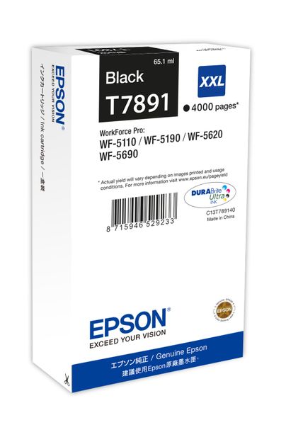 Epson T7891 XXL Black Ink Cartridge