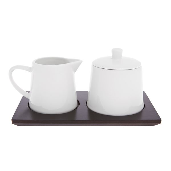 Eetrite Sugar &amp; Creamer Set on Tray