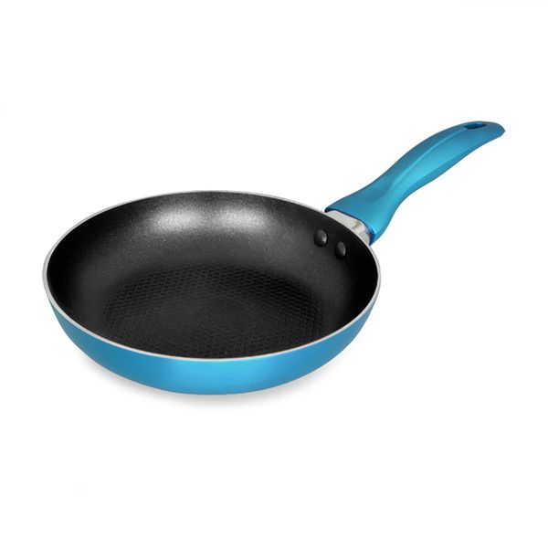 Eetrite 18cm Aluminum Frying Pan - Light Blue