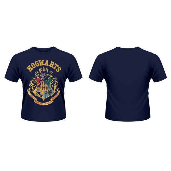 Harry Potter Crest T-Shirt - Blue (Size: XXX-Large - Parallel Import)