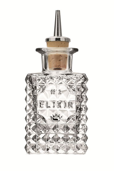 Luigi Bormioli - 100ml Dash Bitter Glass Bottle Elixir No.1 With Pourer