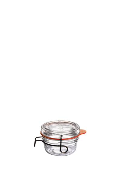 Luigi Bormioli - 80ml Lock-Eat Glass Food Jar With Lid