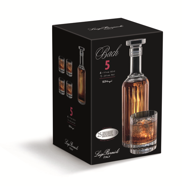 Luigi Bormioli - Bach Glass Whisky Set - Set of 5