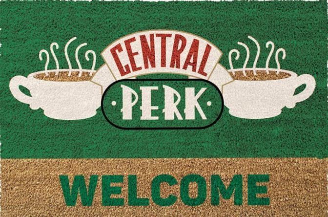 Friends - Central Perk Door Mat (Parallel Import)