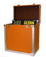 Record Box - 50 LP Record Storage Carry Case - Orange (Parallel Import)